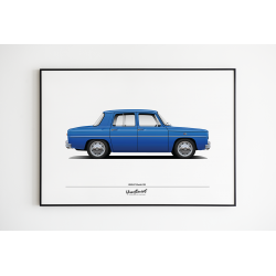 R8 Gordini 1300 - Bleu de France