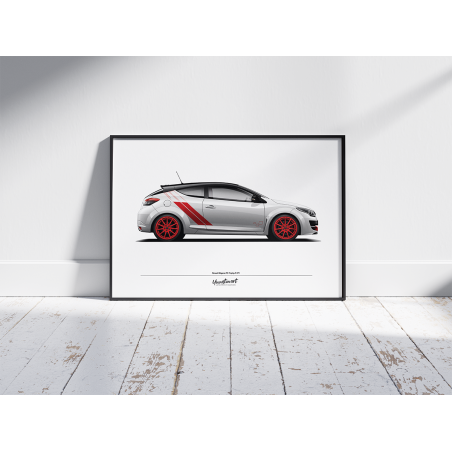 Poster Renault Megane RS Trophy-R 275 - Limited Edition