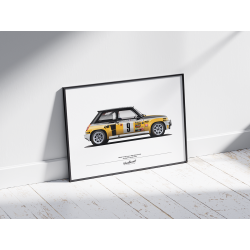 R5 Turbo Gr.4 Ragnotti - Monte Carlo Rally 1981