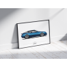 Alpine GTA Le Mans - Alpine Blue