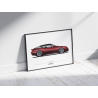 Alpine GTA Le Mans - Imperial Red